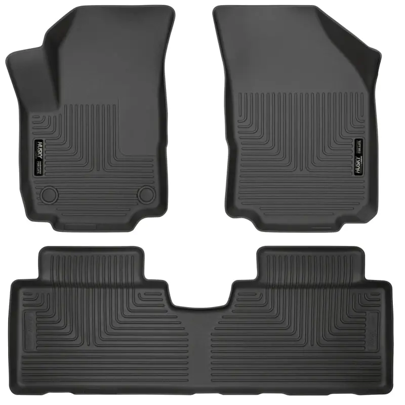 Husky Liners 18-23 Gmc Terrain Weatherbeater Black Front & 2Nd Seat Floor Liners 2