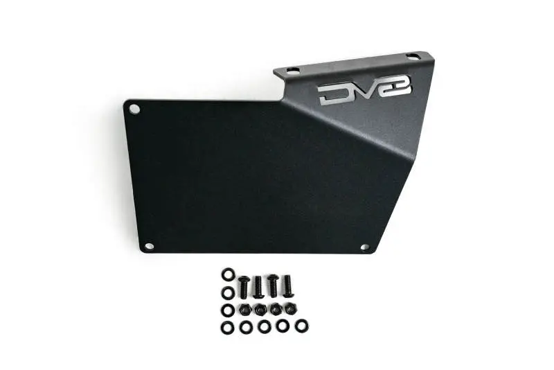 Dv8 Offroad 21-22 Ford Bronco Factory Front Bumper License Relocation Bracket - Side 1
