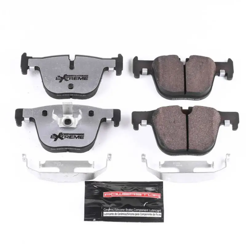 Power Stop 2016 Bmw 328I Rear Z26 Extreme Street Brake Pads W/Hardware 1