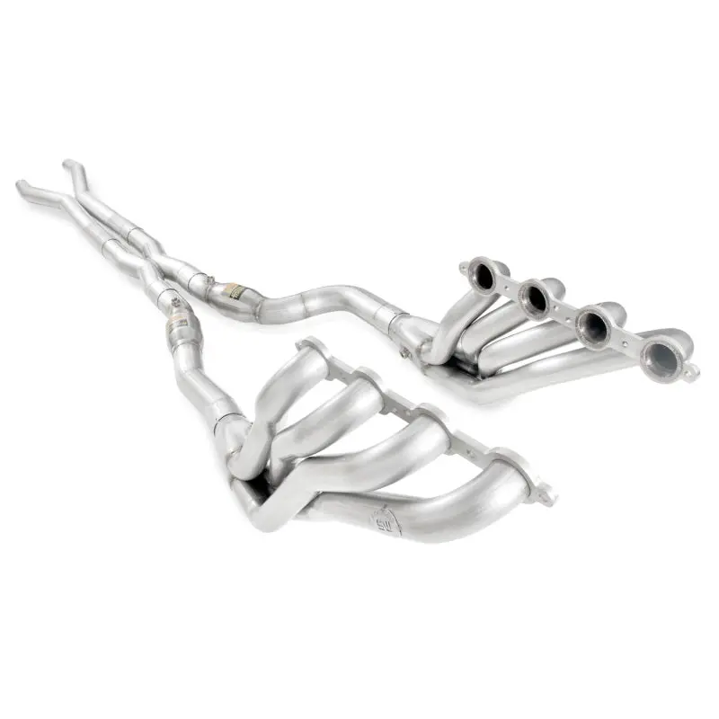 Stainless Works 2009-15 Cadillac Cts-V Headers 2In Primaries High-Flow Cats 3In Leads X-Pipe Factory 2