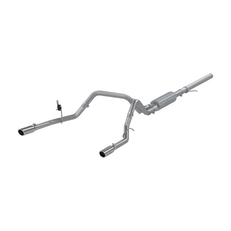 Mbrp 14-18 Chevy/Gmc 1500 Silverado/Sierra 4.3L V6/5.3L V8 Dual Split Rear T409 3In Cat Back Exhaust 1