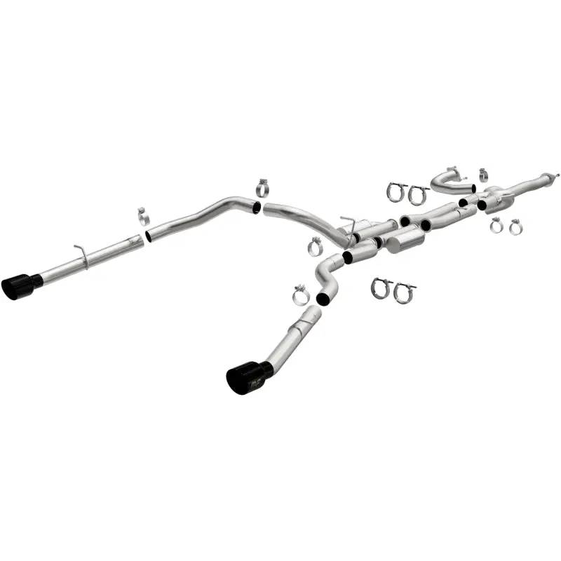 Magnaflow 21-24 Ram 1500 Trx Speq Series Cat-Back Performance Exhaust System W/ Black Chrome Tips 1