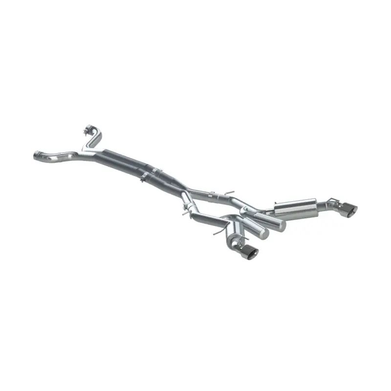 Mbrp 16-19 Chevrolet Camaro Ss 6 Speed 3In Dual Cat Back W/ 4.5In Od Tips - 409 (Non Npp Models) 2