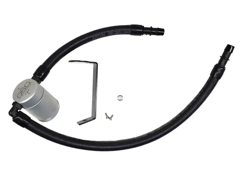 J&Amp;L 11-23 3.6L V6 Dodge Charger/Challenger/Chrysler 300C Oil Separator 3.0 - Clear Anodized 1