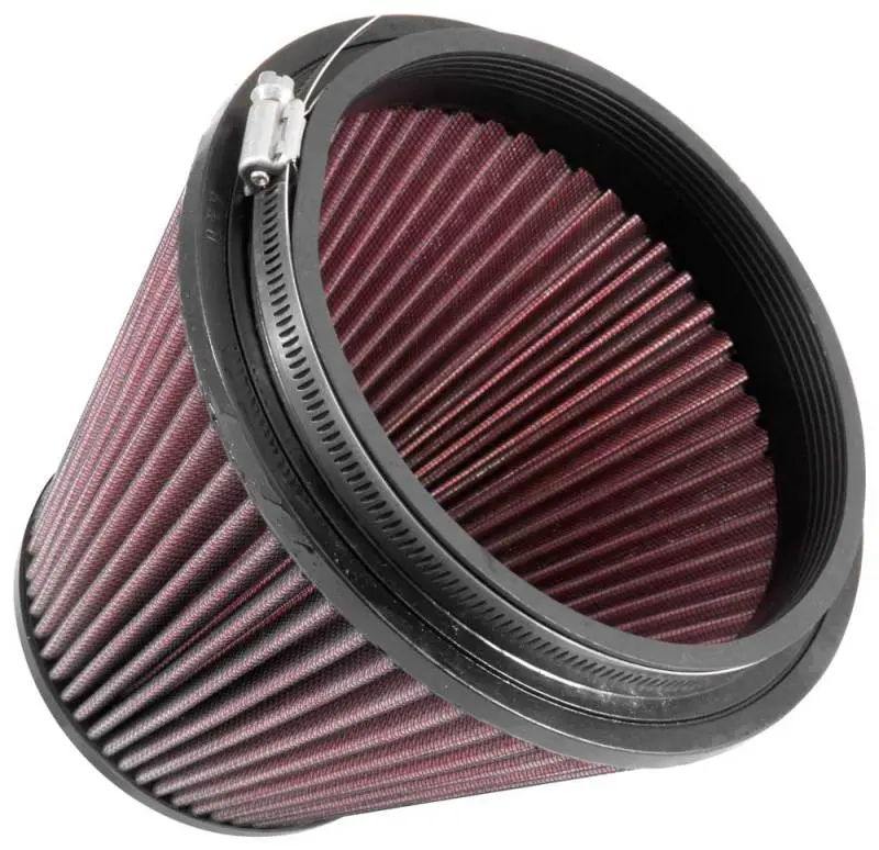 K&N Universal Clamp-On Air Filter 6In Flange / 7-1/2In Base / 4-1/2In Top / 6In Height 2