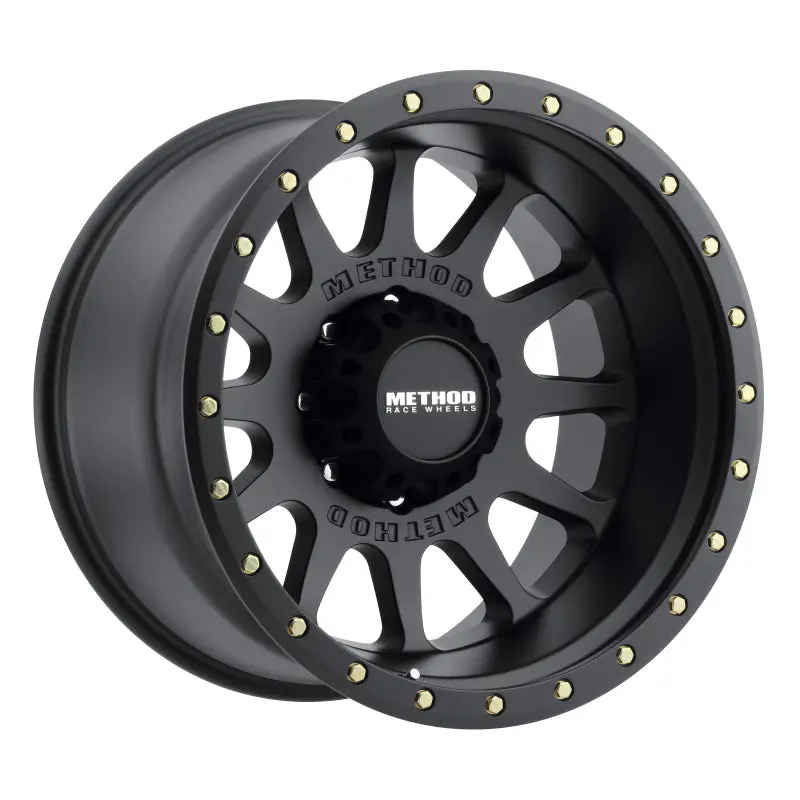 Method Mr605 Nv 20X9 -12Mm Offset 8X180 124.1Mm Cb Matte Black Wheel 1