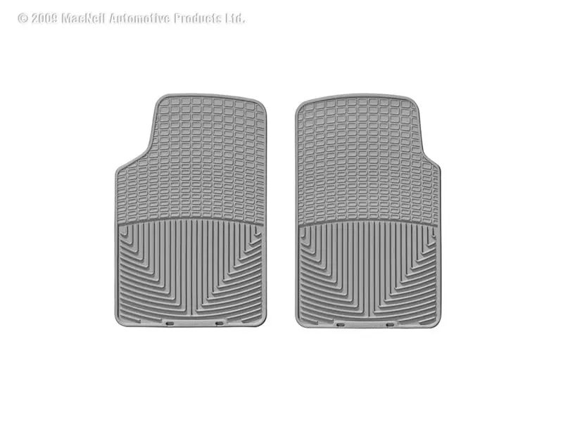 Weathertech 98 Chevrolet Tracker Front Rubber Mats - Grey 2