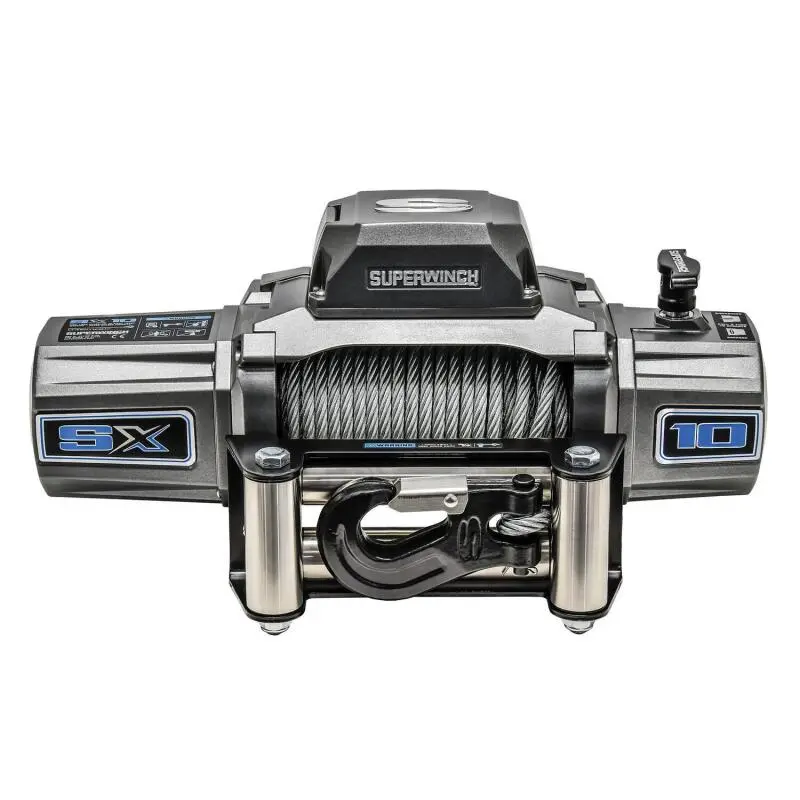 Superwinch 10000 Lbs 12V Dc 3/8In X 85Ft Wire Rope Sx 10000 Winch 2
