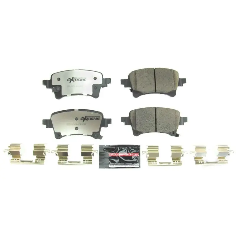 Power Stop 2020 Jeep Gladiator Rear Z36 Truck & Tow Brake Pads W/Hardware 1