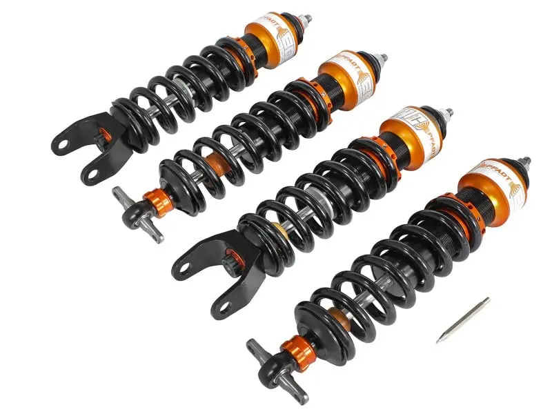 Afe Control Pfadt Series Featherlight Single Adj Street/Track Coilover System 97-13 Chevy Corvette 1
