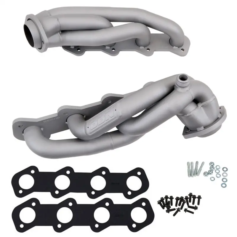 Bbk 99-03 Ford F Series Truck 5.4 Shorty Tuned Length Exhaust Headers - 1-5/8 Titanium Ceramic 1