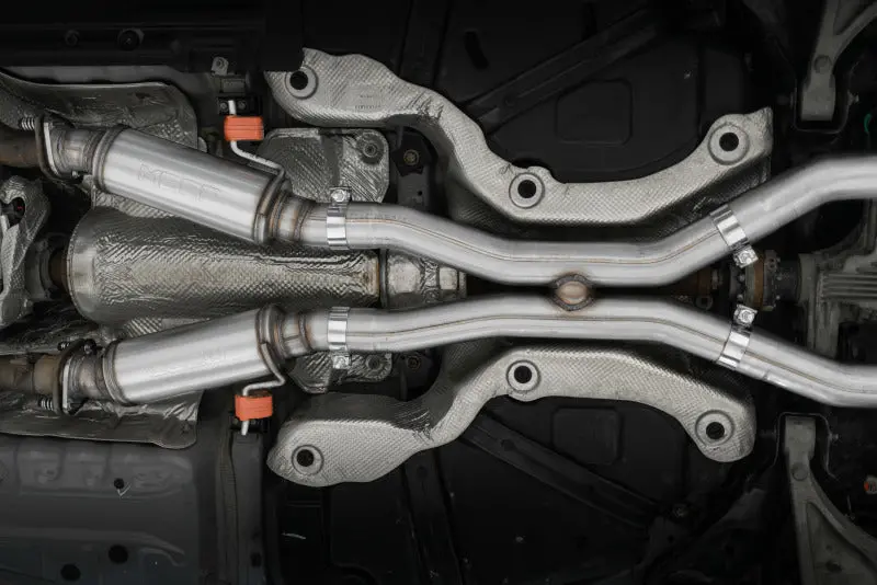 Mbrp 2012+ Jeep Grand Cherokee Srt 6.4L 3In Dual Rear Exit Aluminized Catback Exhaust - T304 Tips 2