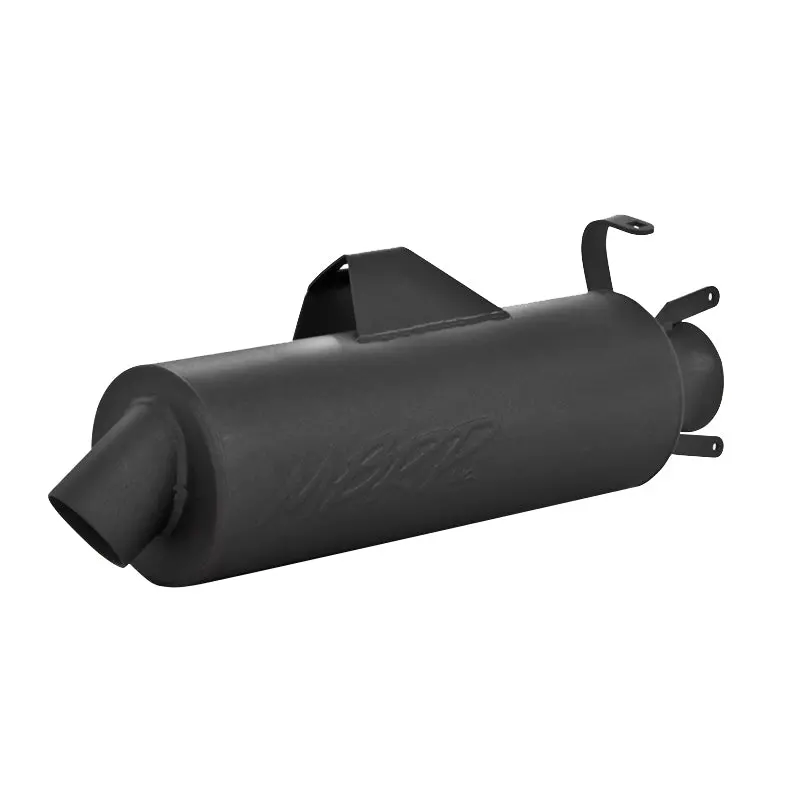 Mbrp 02-14 Polaris Sportsman (Various) Slip-On Combination Exhaust W/Sport Muffler 1