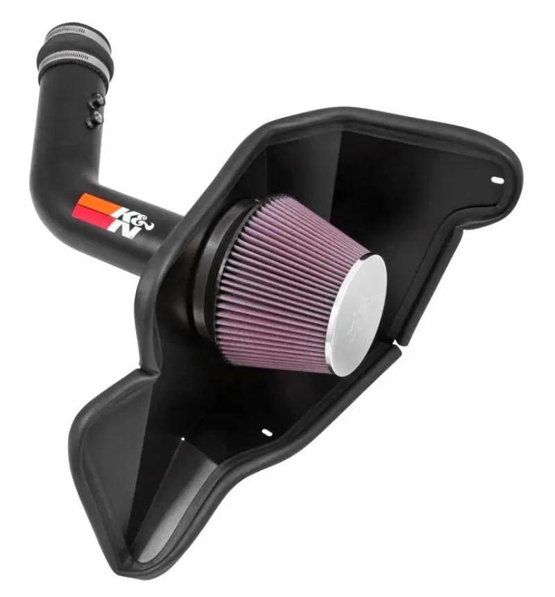 K&N 2015 Ford Mustang 3.7L V6 Performance Intake Kit 2