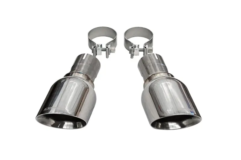 Corsa 11-21 Jeep Grand Cherokee Single 2.5In Inlet / 4.5In Outlet Polished Pro-Series Tip Kit 1
