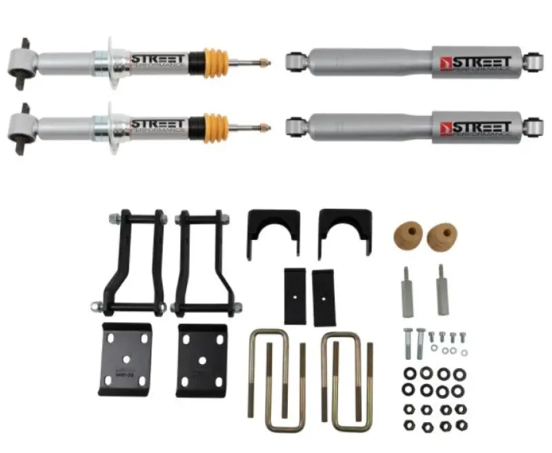 Belltech Lowering Kit 2019+ Ford Ranger 2Wd 2In Front/4In Rear 1