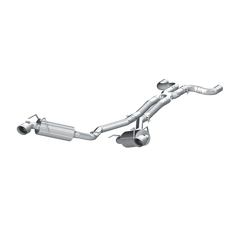 Mbrp 2010 Chev Camaro V6 3.6L Dual Cat Back Round Tips (11 Conv. Must Purchase Mbrpad1710) 2