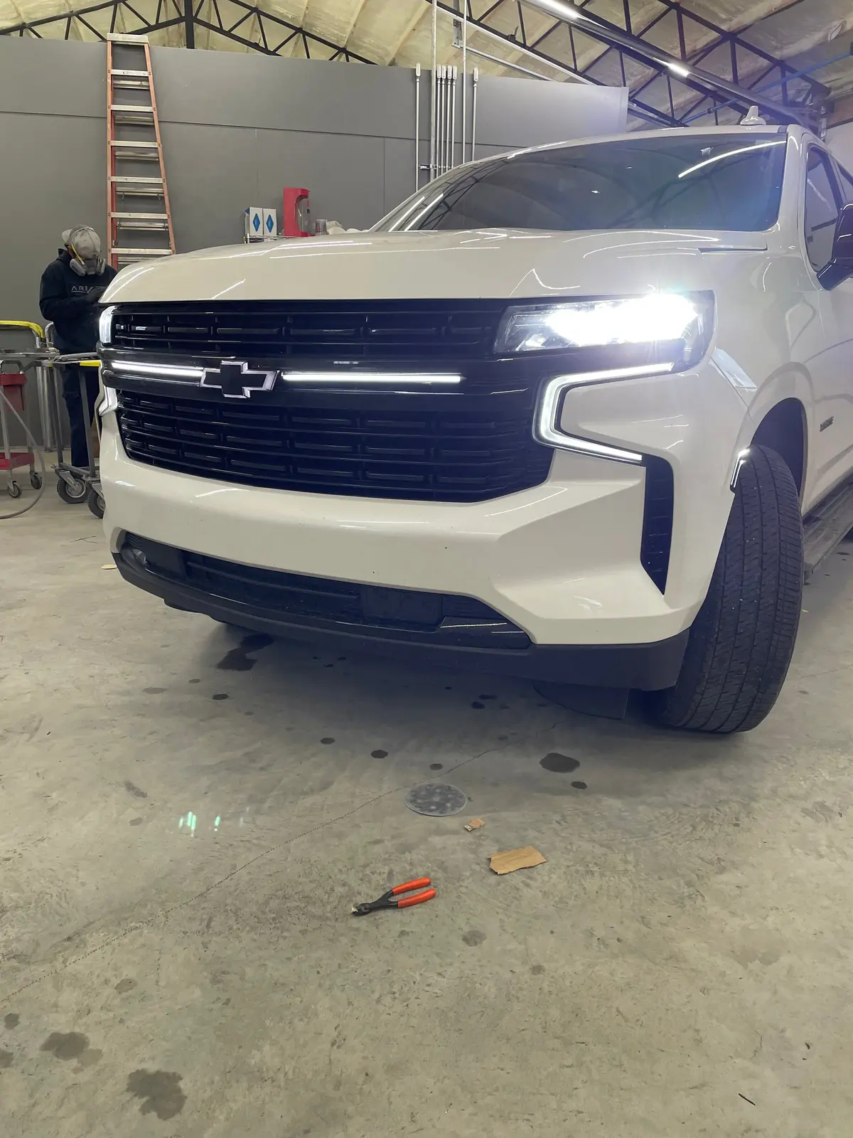 2021+ Chevy Tahoe Grille Lights 1