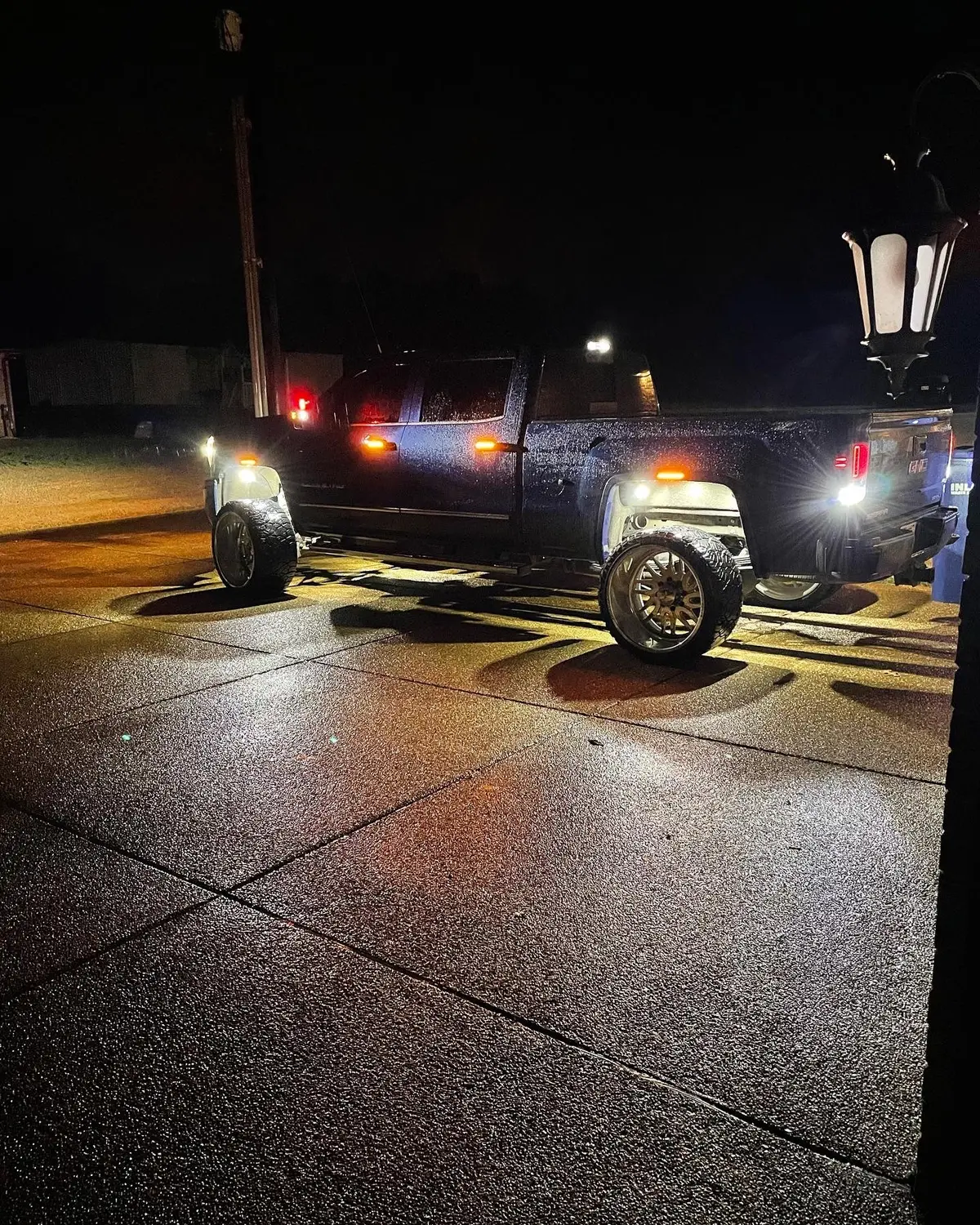 2014-2018 Gmc Sierra Colormatched Switchback Led Fender Flares 2