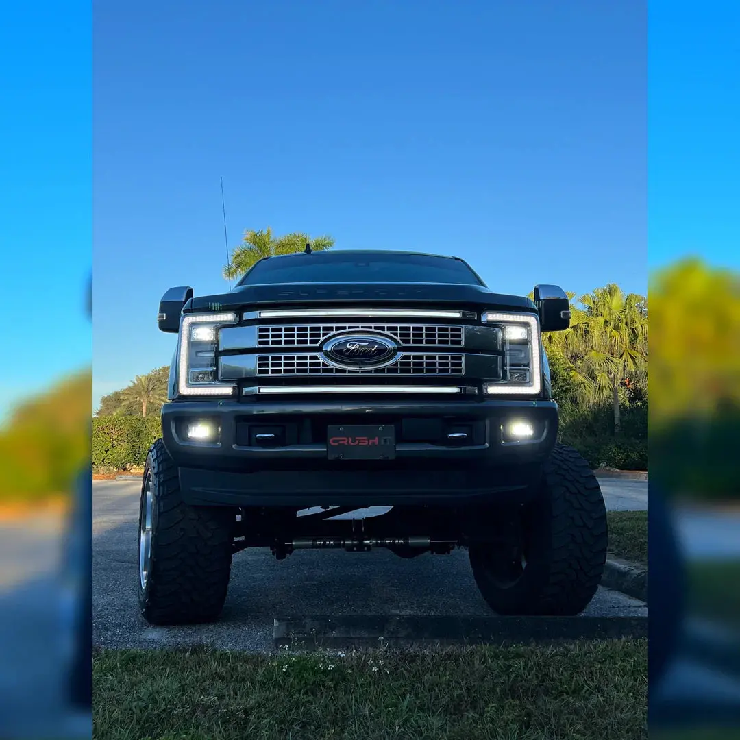 2017-2019 Super Duty Grille Lights For The Xl/Xlt/King Ranch & Lariat 1