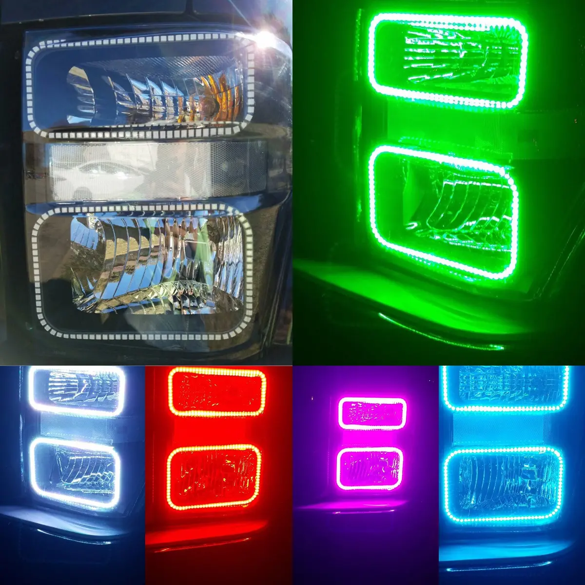 Prebuilt 2008-2010 Ford F-250 Headlights 1