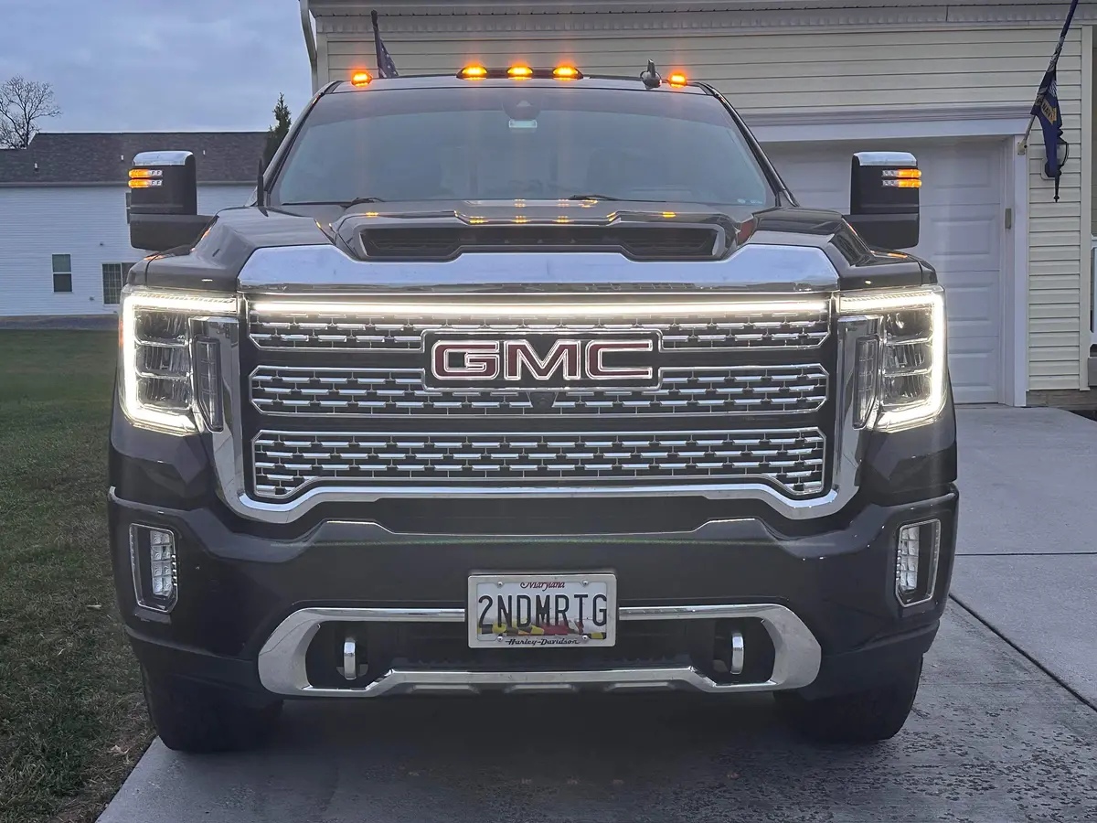 2020- 2023 Gmc Sierra Hd Denali Grille Lights 1