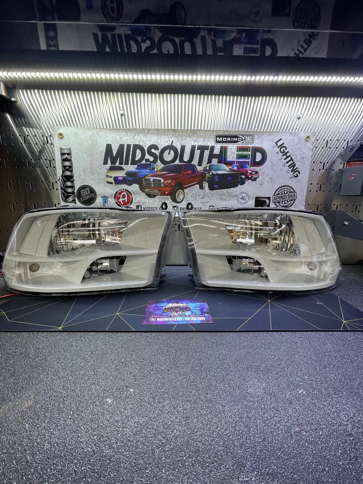 2009-2018 Ram Quads Pre-Built Headlights 3