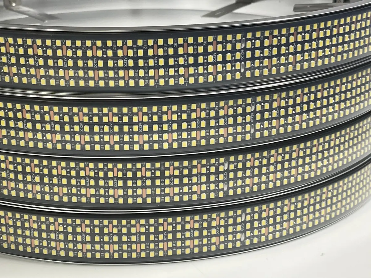 (5) Row Pure White Wheel Lights 1