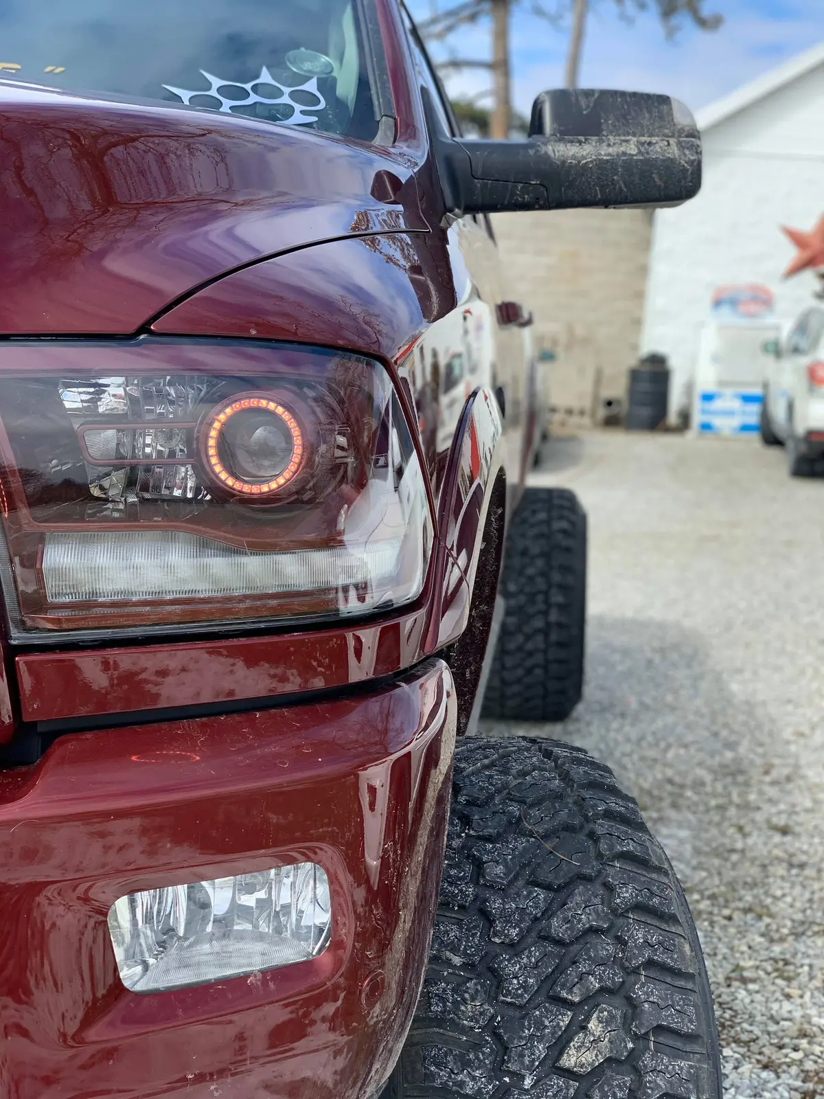 2009-2018 Ram Projector Headlights Colormatched 6