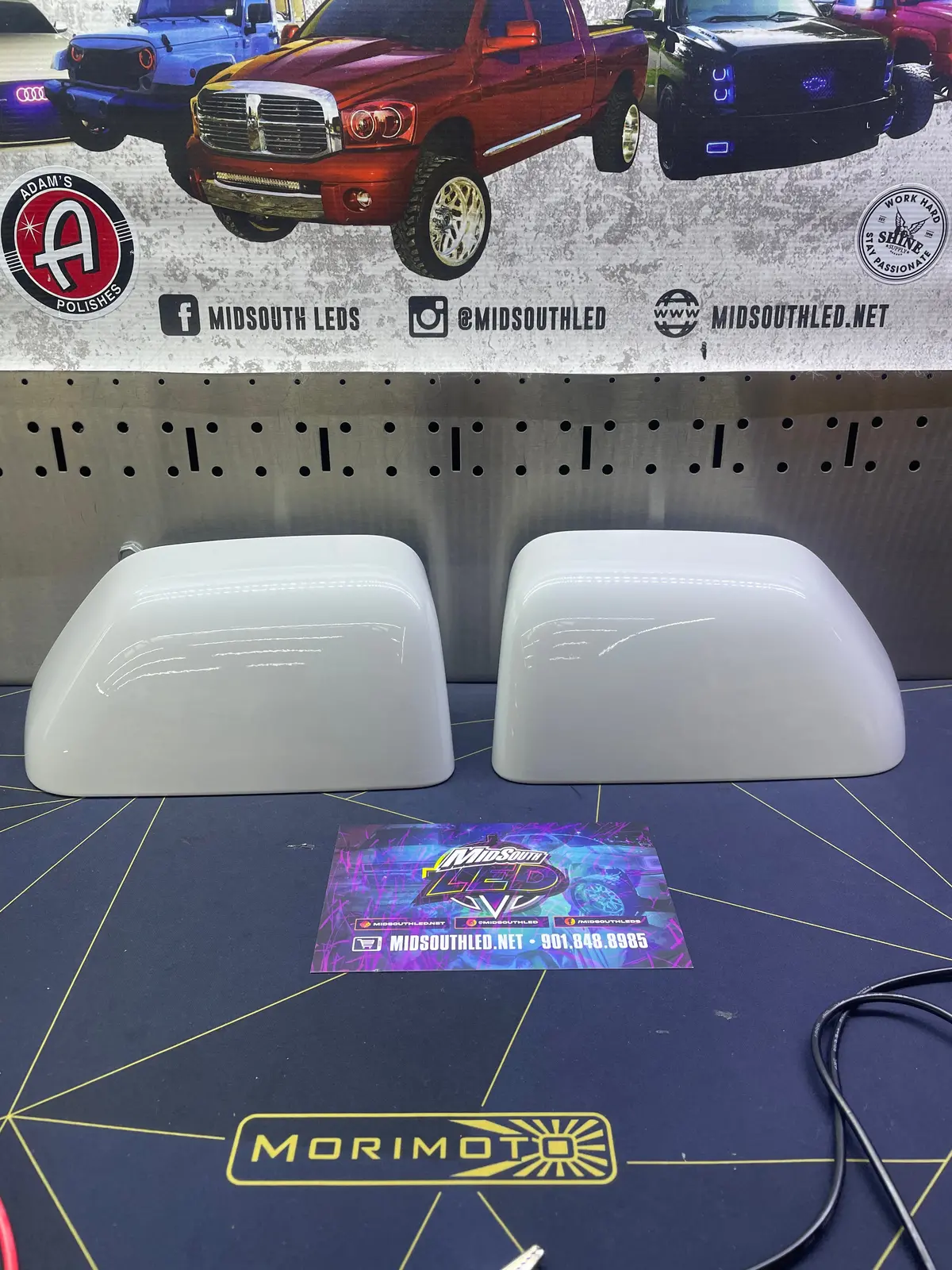 2017-2025 Ford Super Duty Tow Mirror Caps 2