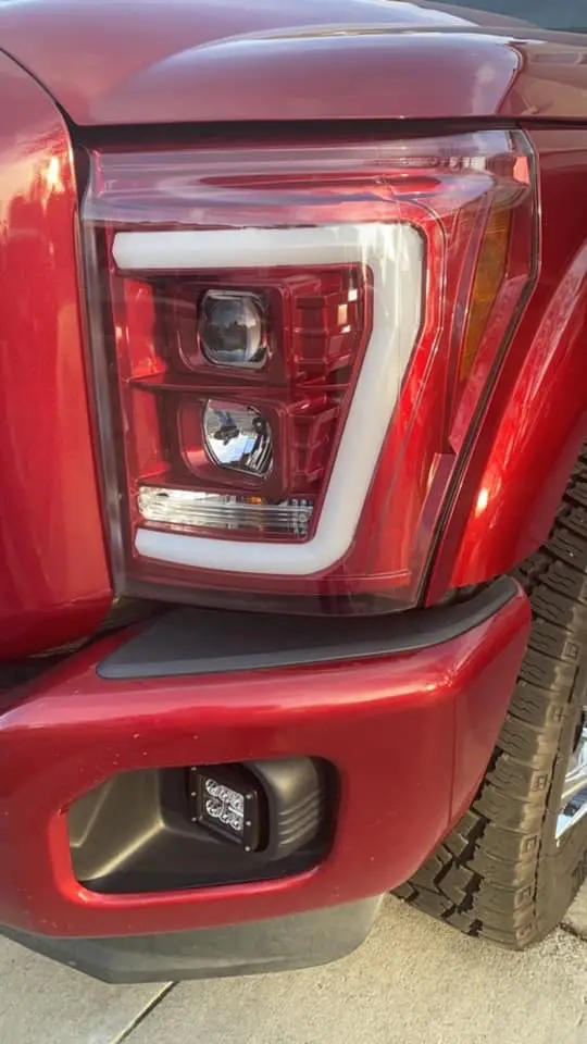 2011-16 Ford Super Duty F250/350 C-Bar Headlights 1