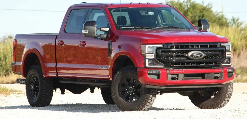 2020-2022 Super Duty F250-F350 Lariat /Xl/Stx Tremor Grille Lights 2