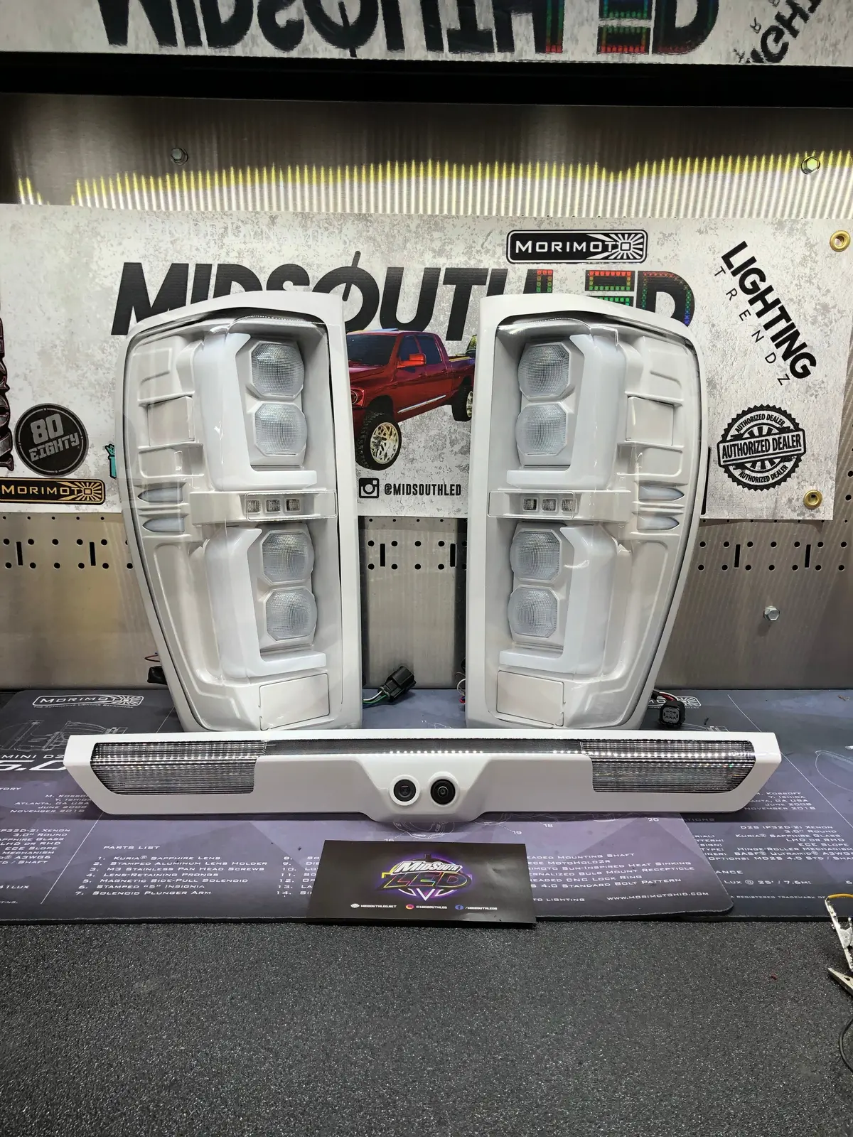 2020-2023 Gmc Sierra Recon Led Tail Lights Colormatched 1