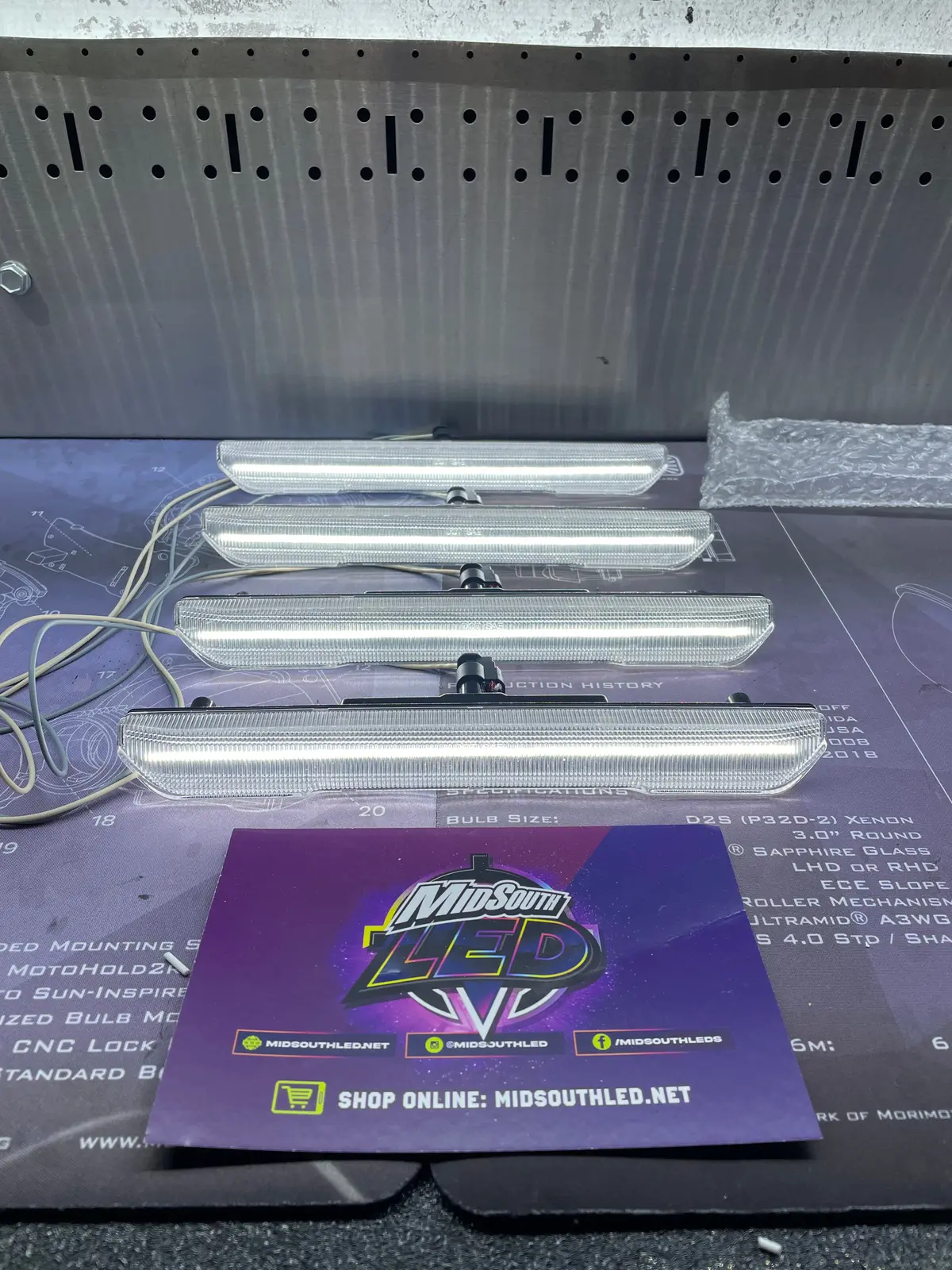 2020-2025 Gmc Sierra Hd Fender Lights 1