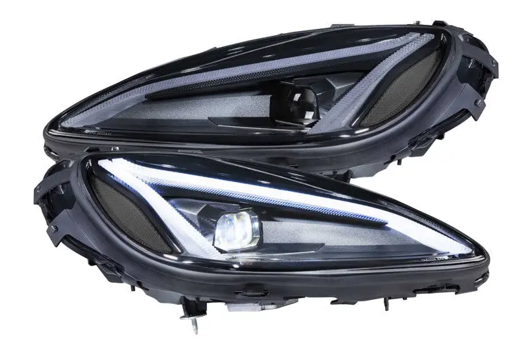 2005-2013 Chevrolet Corvette Gtr Carbide Led Headlights Colormatched 1