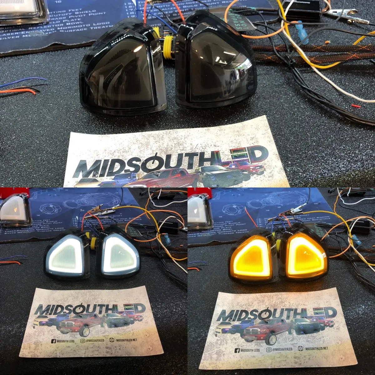 Dodge Ram Tow Mirror Switchback Marker Light (New Style) 1