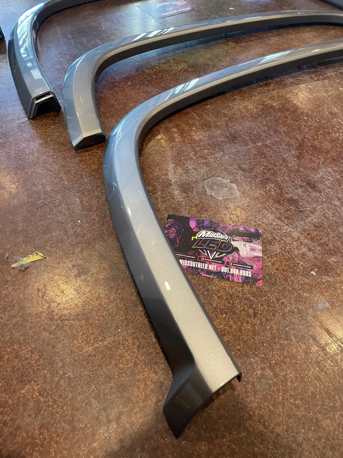 2015-2019 Gmc Sierra Hd Oem Fender Flares Colormatched 2