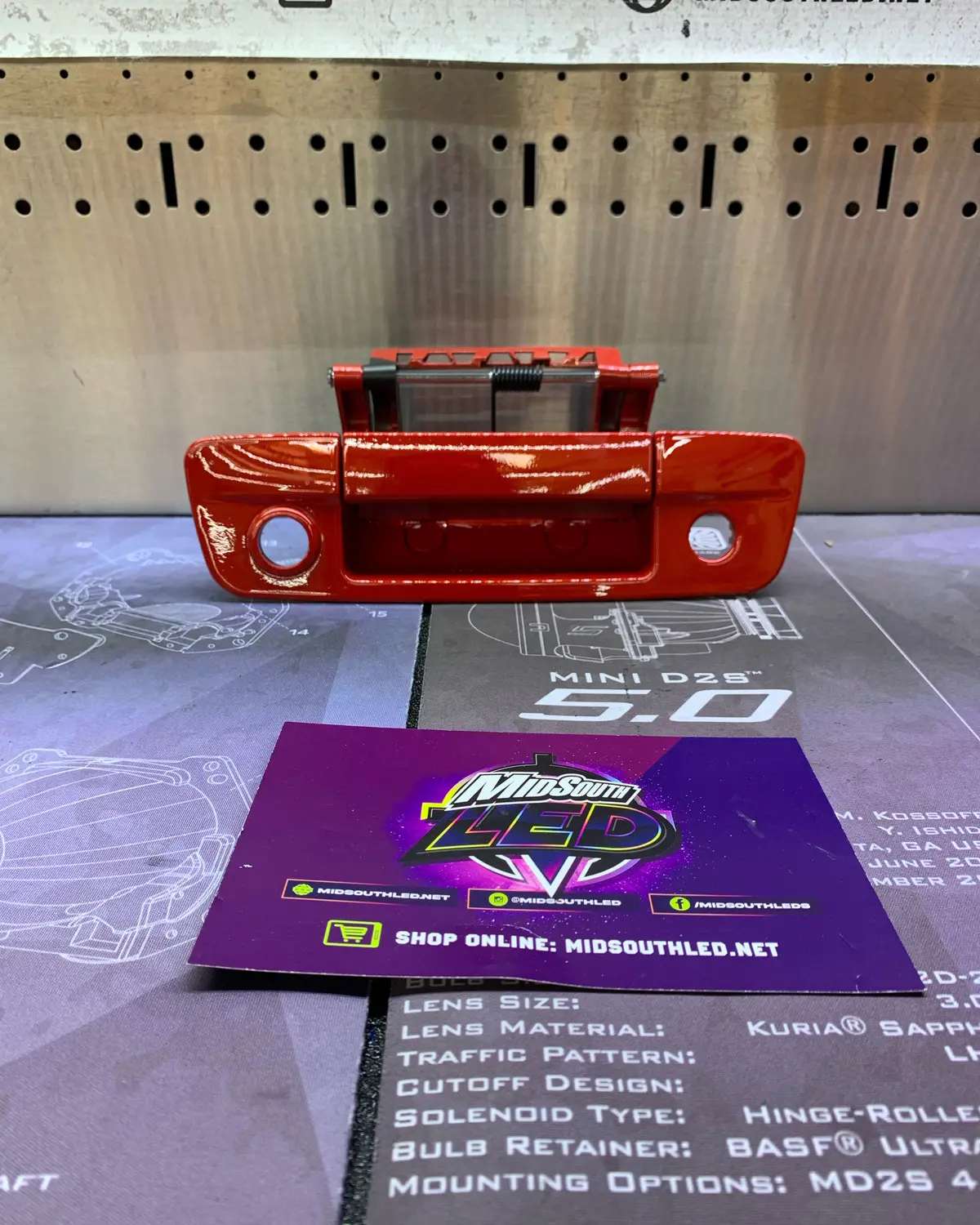 2009-2018 Ram Tailgate Handle Colormatched 1