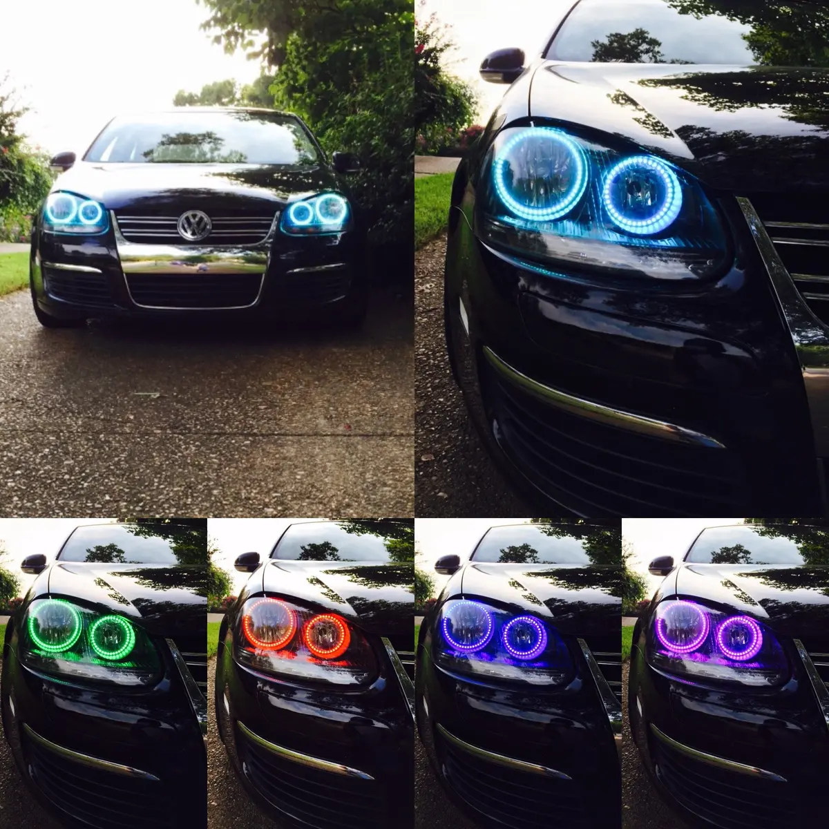 Prebuilt 2005-2010 Volkswagen Jetta Headlights 1