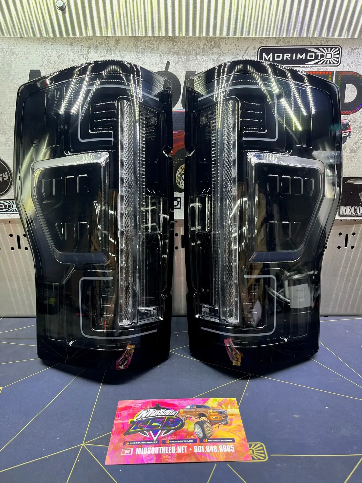 2020-2022 Super Duty Recon Colormatched Tail Lights 2