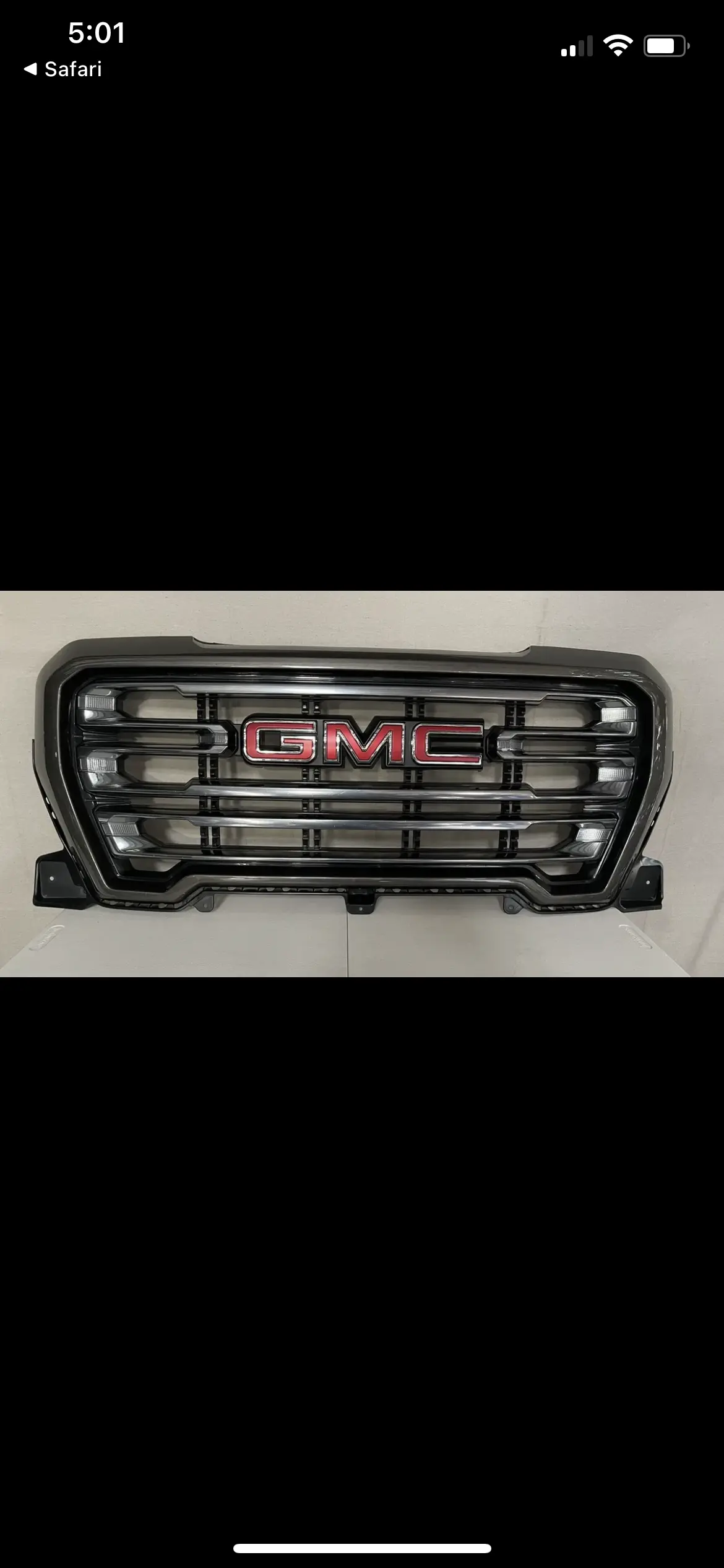 2019-2022 Gmc Sierra 1500 At4 Grille Lights 2