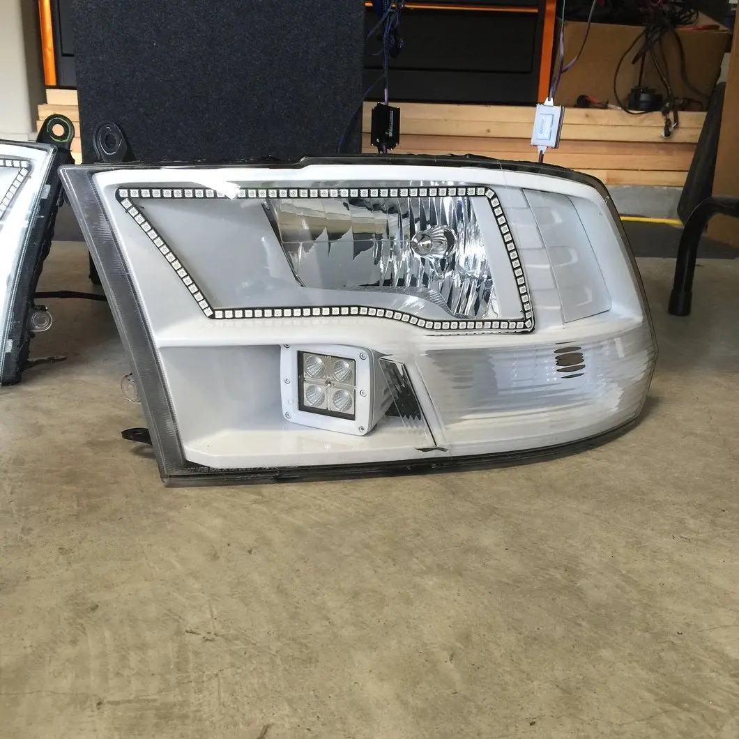2009-2018 Ram Quads Pre-Built Headlights 1