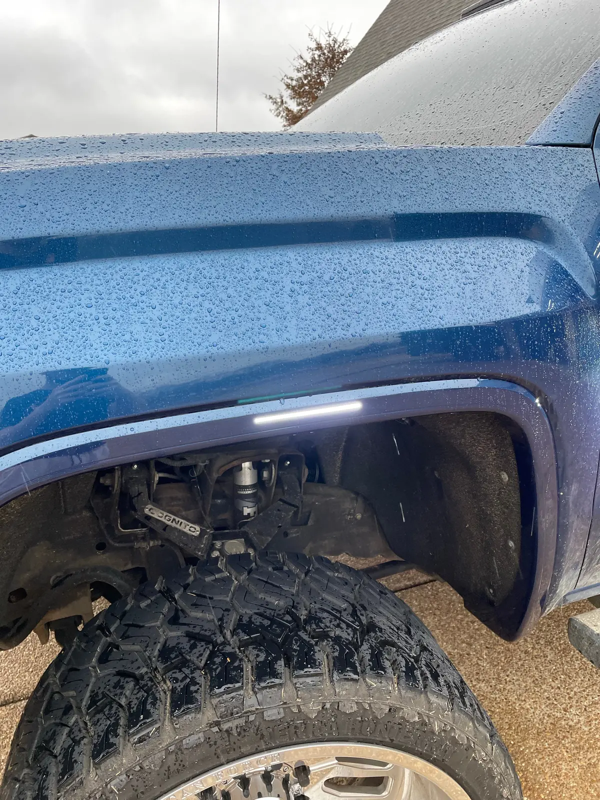 2014-2018 Gmc Sierra Colormatched Switchback Led Fender Flares 1