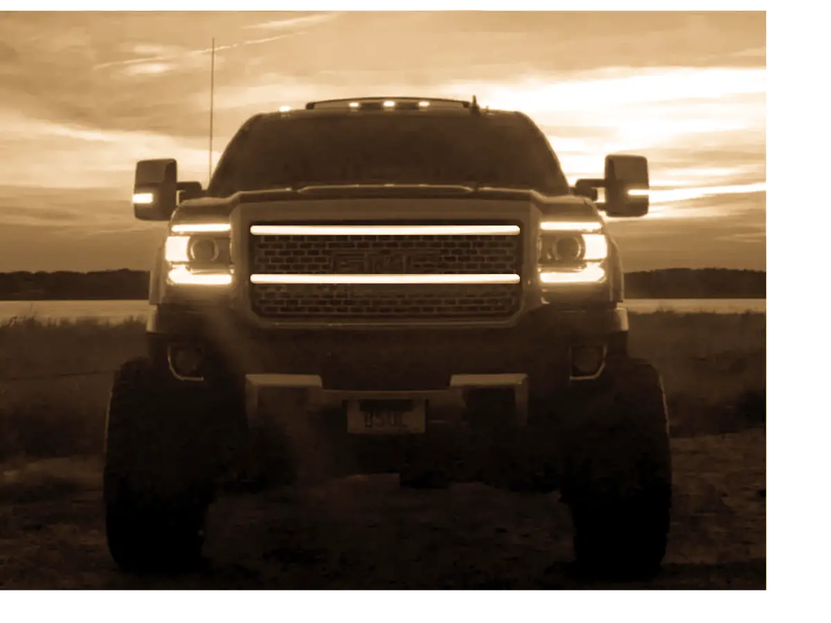 2015-2019 Gmc Sierra Hd Denali Grille Lights 4