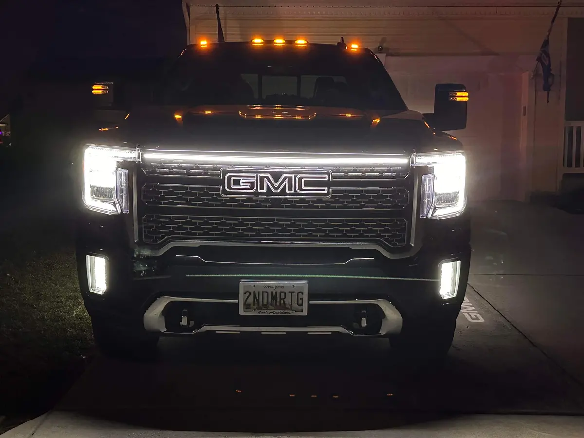 2020- 2023 Gmc Sierra Hd Denali Grille Lights 4