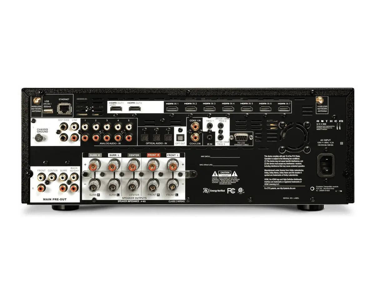 Anthem Mrx 540 8K 2