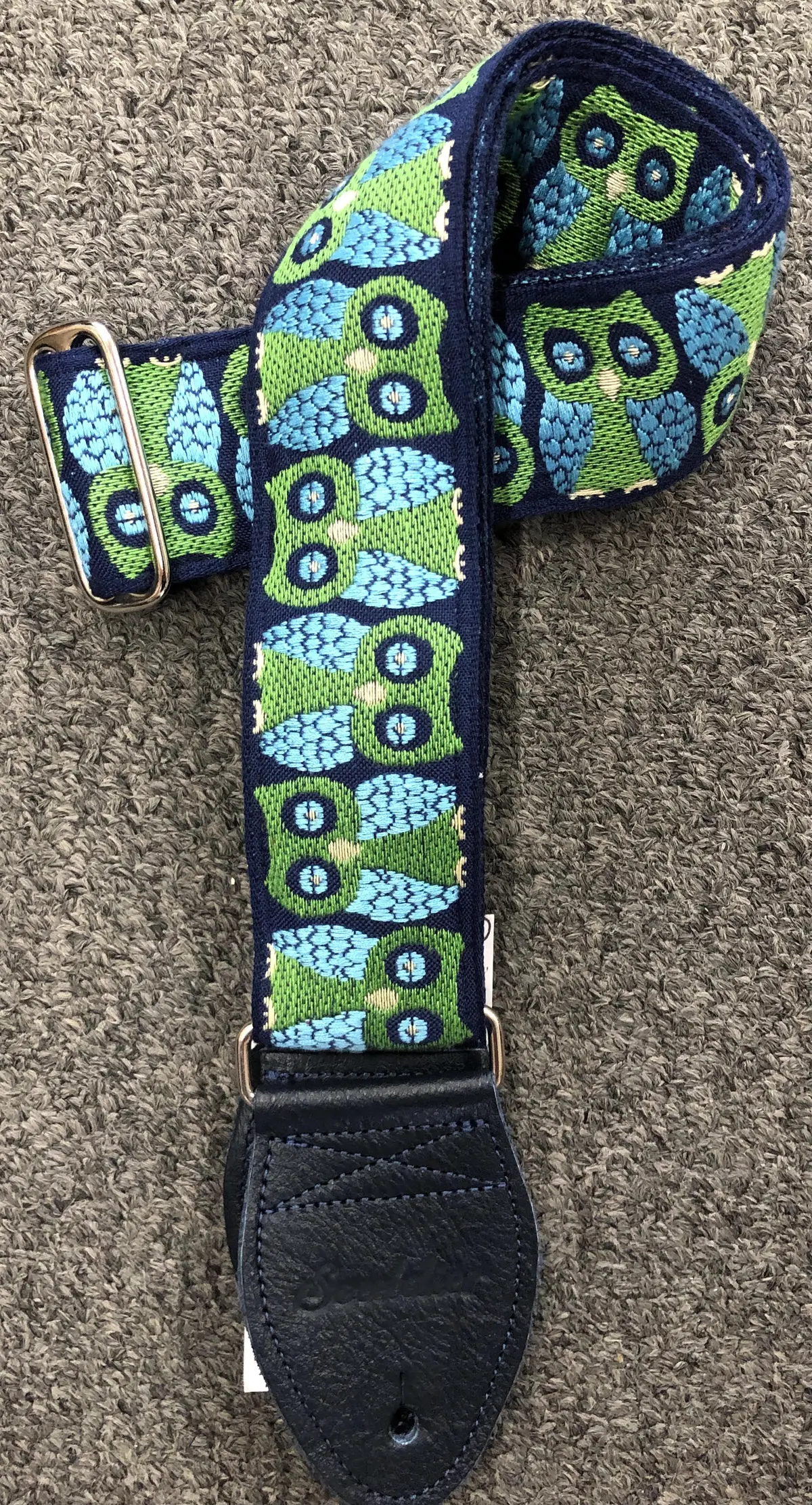 Souldier "Owls" 2" Guitar Strap - Navy 1
