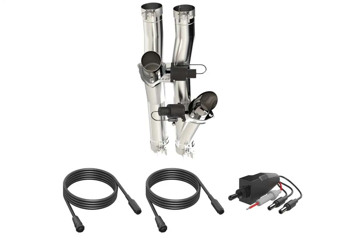 Quick Time 520121 Aggressor Cutout Pipes – Mandrel-Bent, Dual-Exit Exhaust System 2