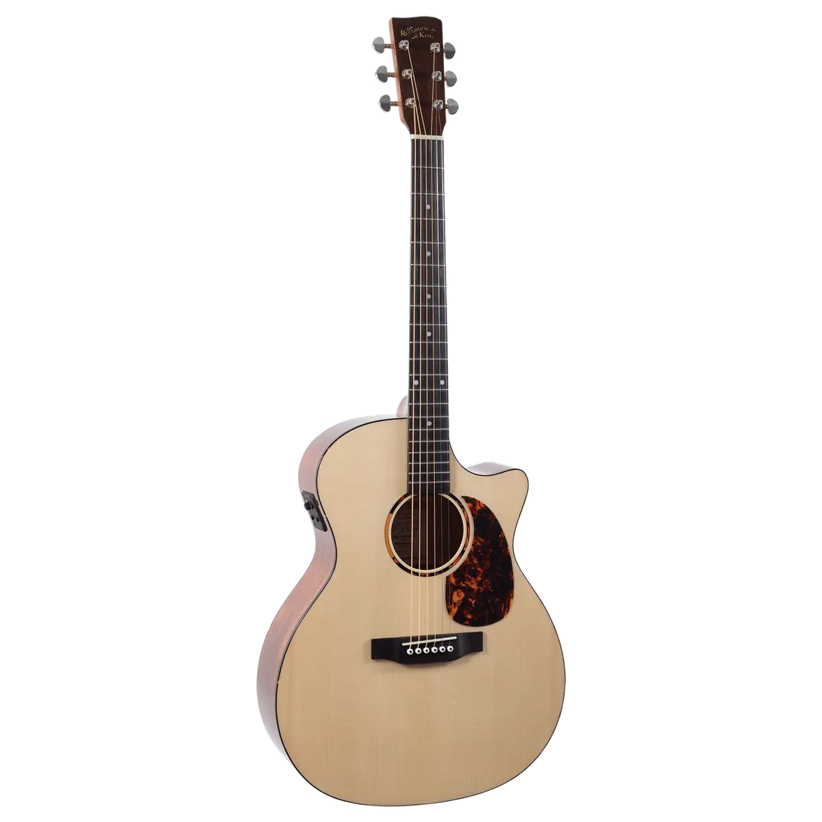Rga-G6-Cfe5 Recording King G6 Solid Top Grand Auditorium With Cutaway And Fishman Eq 1