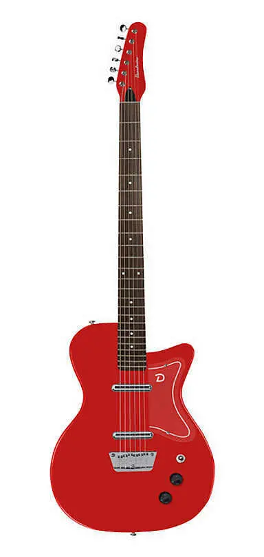 Danelectro D56bar 56 Baritone (Red) 1